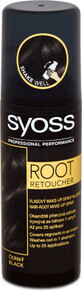 Syoss Root Retoucher Spray voor tijdelijke wortelverf zwart, 120 ml
