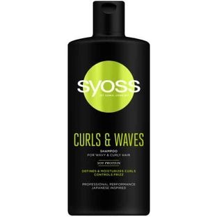 Syoss Shampoo für lockiges und gewelltes Haar, 440 ml