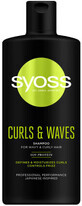 Syoss Shampoo per capelli ricci e mossi, 440 ml