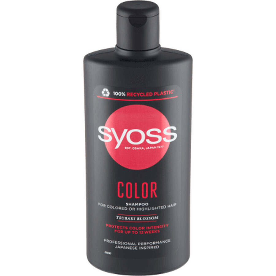 Buy Syoss Shampoo for coloured or streaked hair, 440 ml Syoss Shampoo for coloured or streaked hair, 440 ml