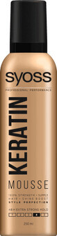 Syoss Keratin hair mousse, 250 ml