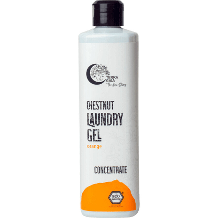 Terra Gaia Liquid laundry detergent orange, 33 washes, 500 ml