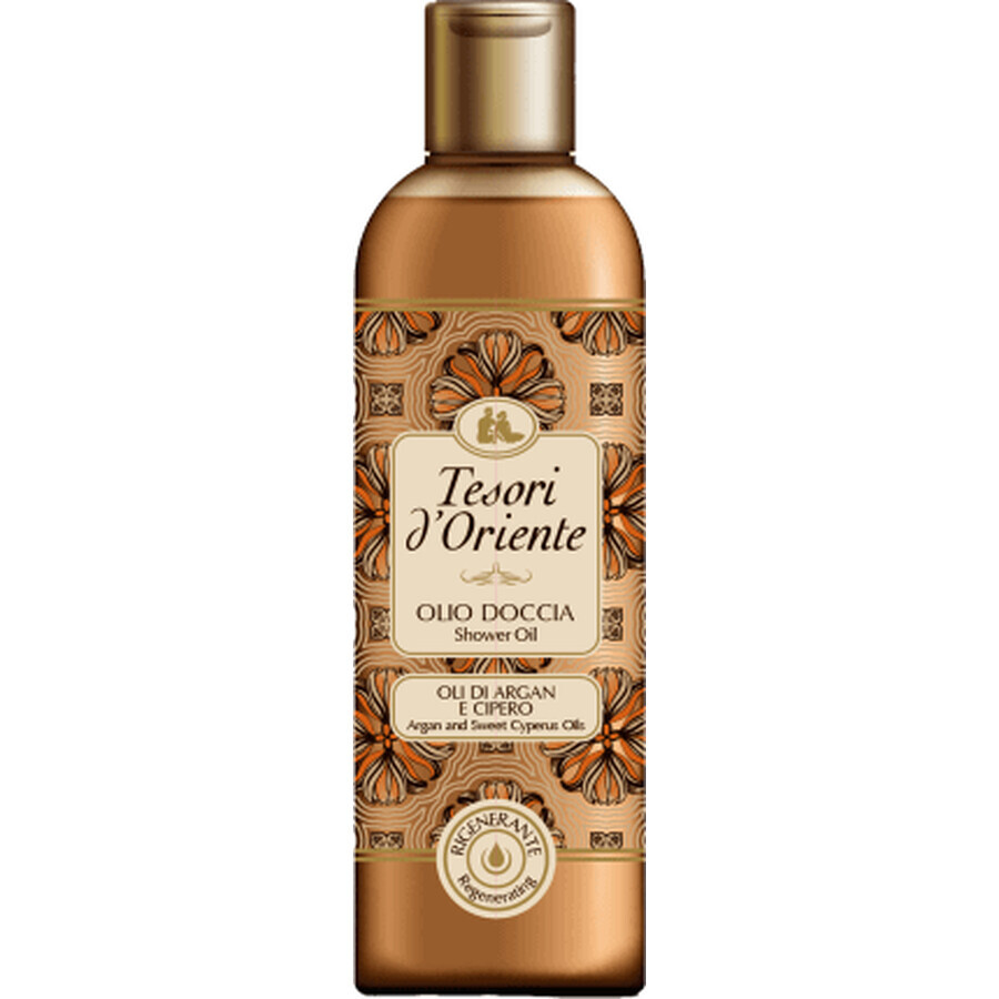 Cumpără Tesori d'Oriente Ulei de duș cu argan, 250 ml Tesori d'Oriente Ulei de duș cu argan, 250 ml