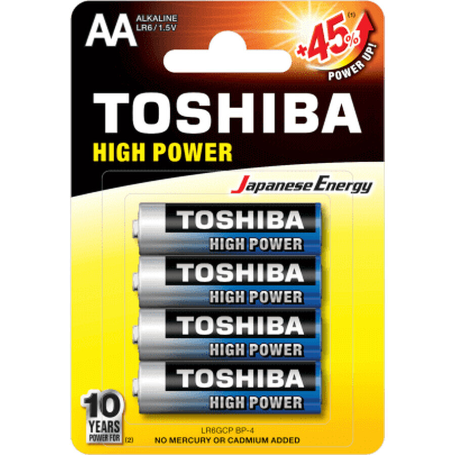 Buy Toshiba Batteries R6-AA, 4 pcs Toshiba Batteries R6-AA, 4 pcs