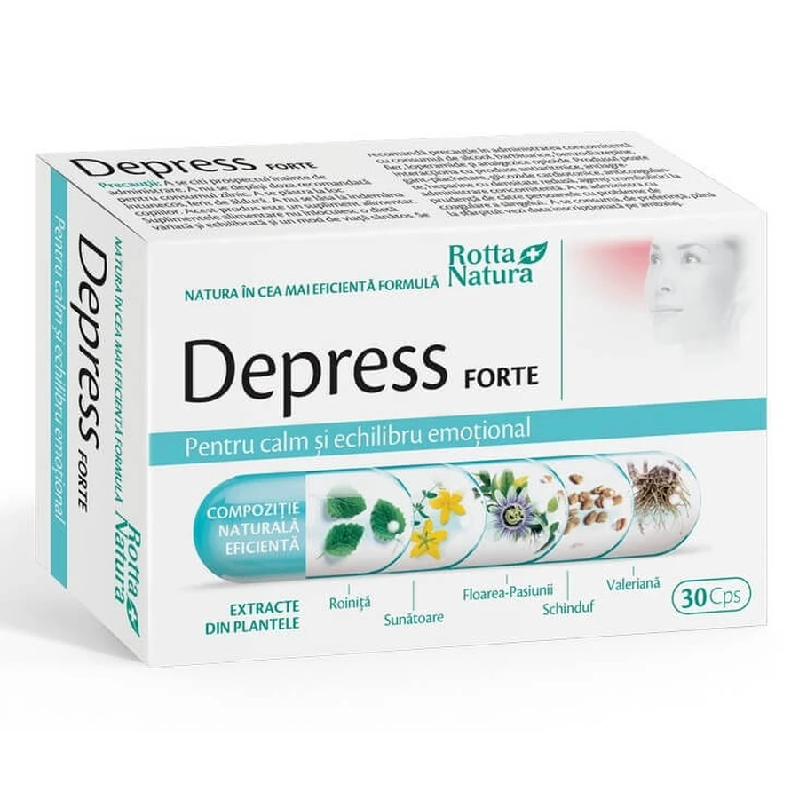 Depress Forte , 30 gélules, Rotta Natura