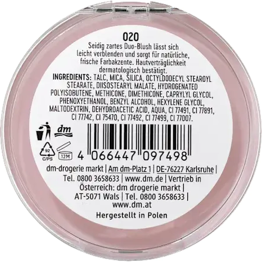 Trend !t up Rosy Touch Duo Blush No. 020, 4.5 g