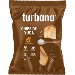 Turbana Cassave cassavechips, 70 g