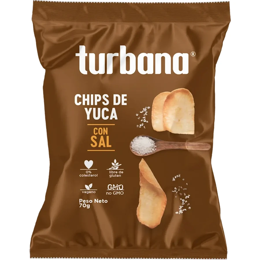 Turbana Cassave cassavechips, 70 g
