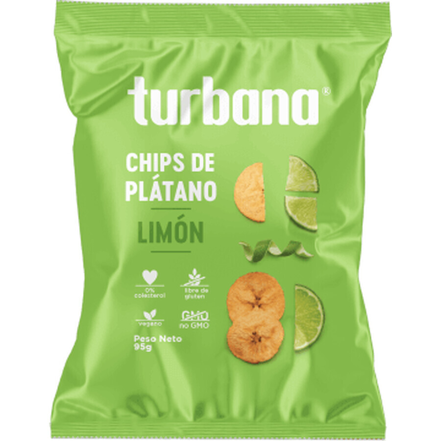 Buy Turbana Green plantain chips with lemon, 95 g Turbana Green plantain chips with lemon, 95 g