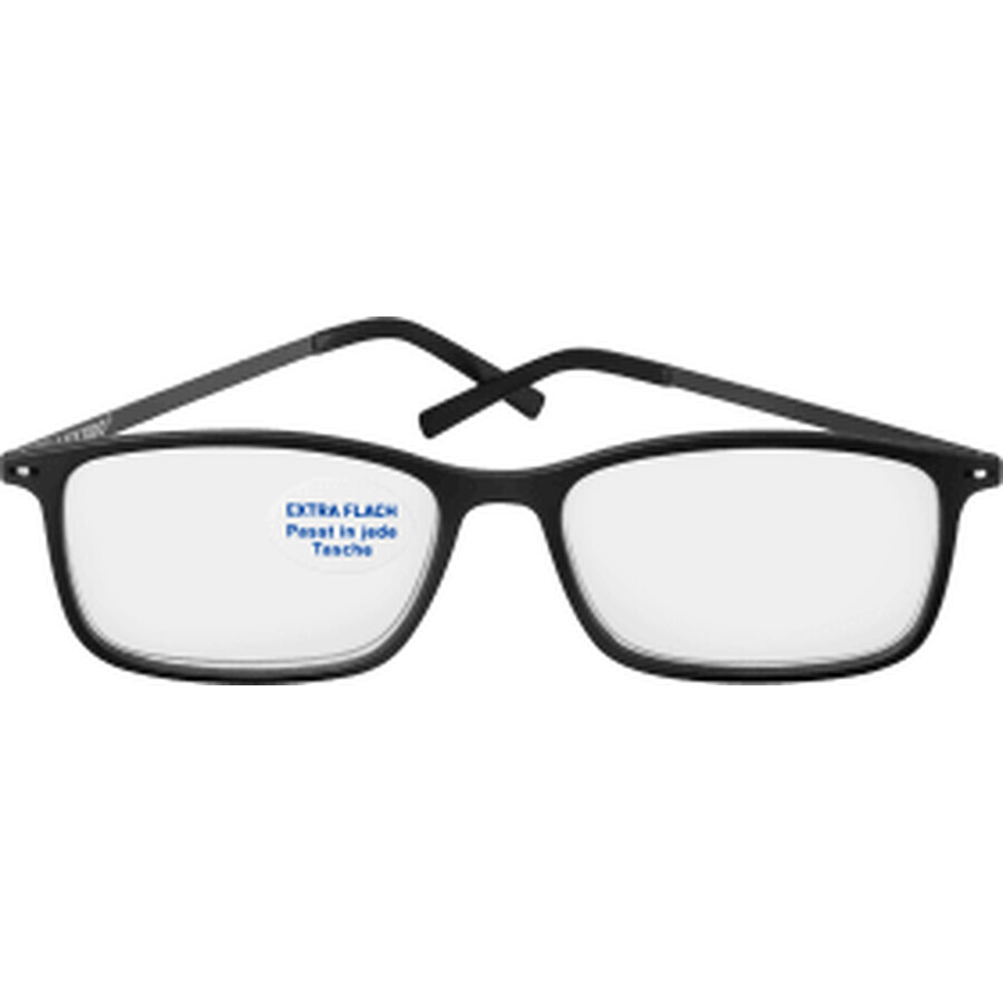 Buy Visiomax Reading glasses, ultra thin black frame, diopter +2.5, 1 pc Visiomax Reading glasses, ultra thin black frame, diopter +2.5, 1 pc