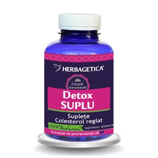 Detox Suplu, 120 Kapseln, Herbagetica