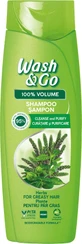 Wash&Go Shampoo with herbal extract, 360 ml
