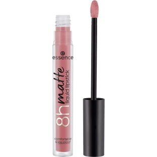 Essence cosmetics Barra de labios líquida mate 8H Rosy Nude 04, 2,5 ml