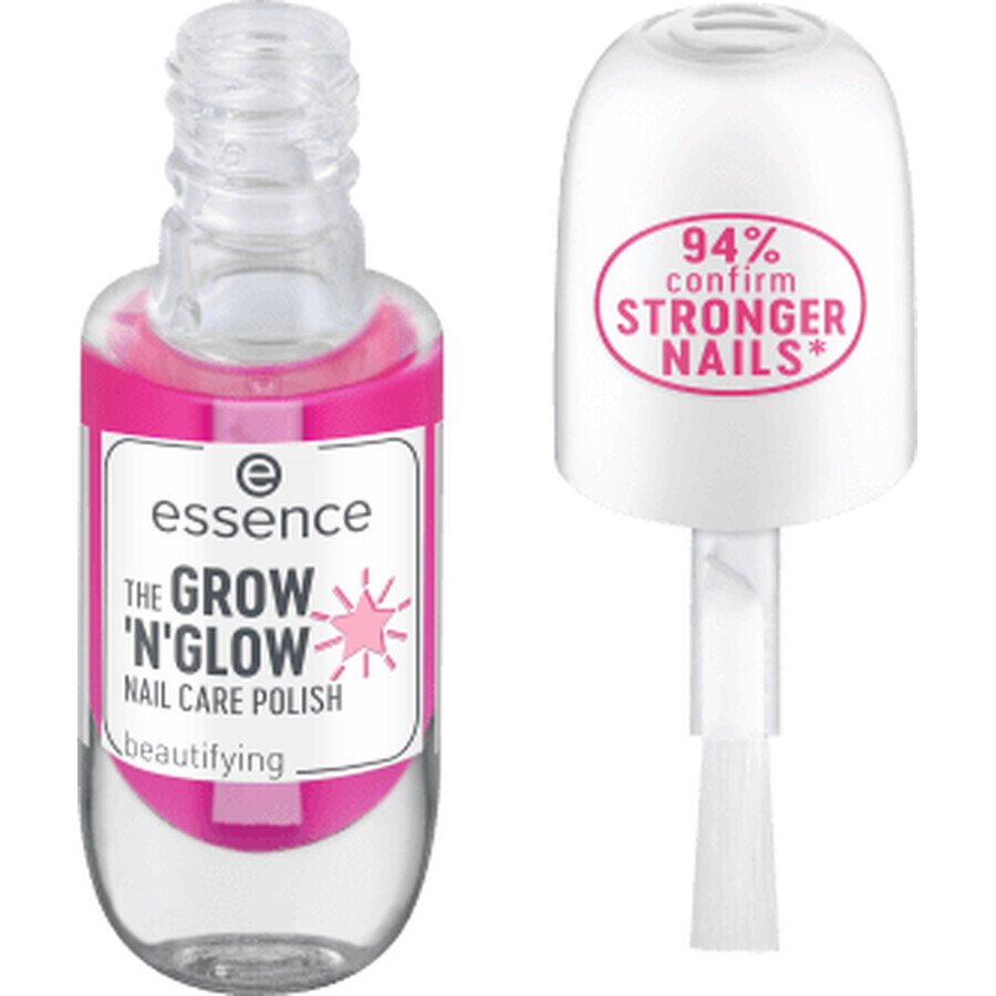 Essence cosmetics GROWN'N'GLOW NAIL CARE Esmalte de uñas 8 ml