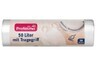 Profissimo 50 l garbage bags with carrying handle, 20 pcs