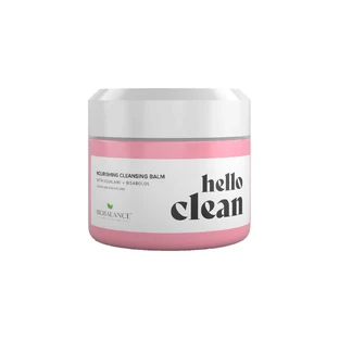 Facial cleansing balm 3 in 1 with squalane and bisabolol, for sensitive or reddened skin, Hello Clean, Bio Balance, 100 ml